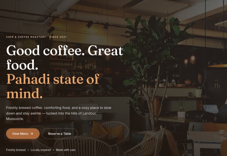 Pahadi Brew Café